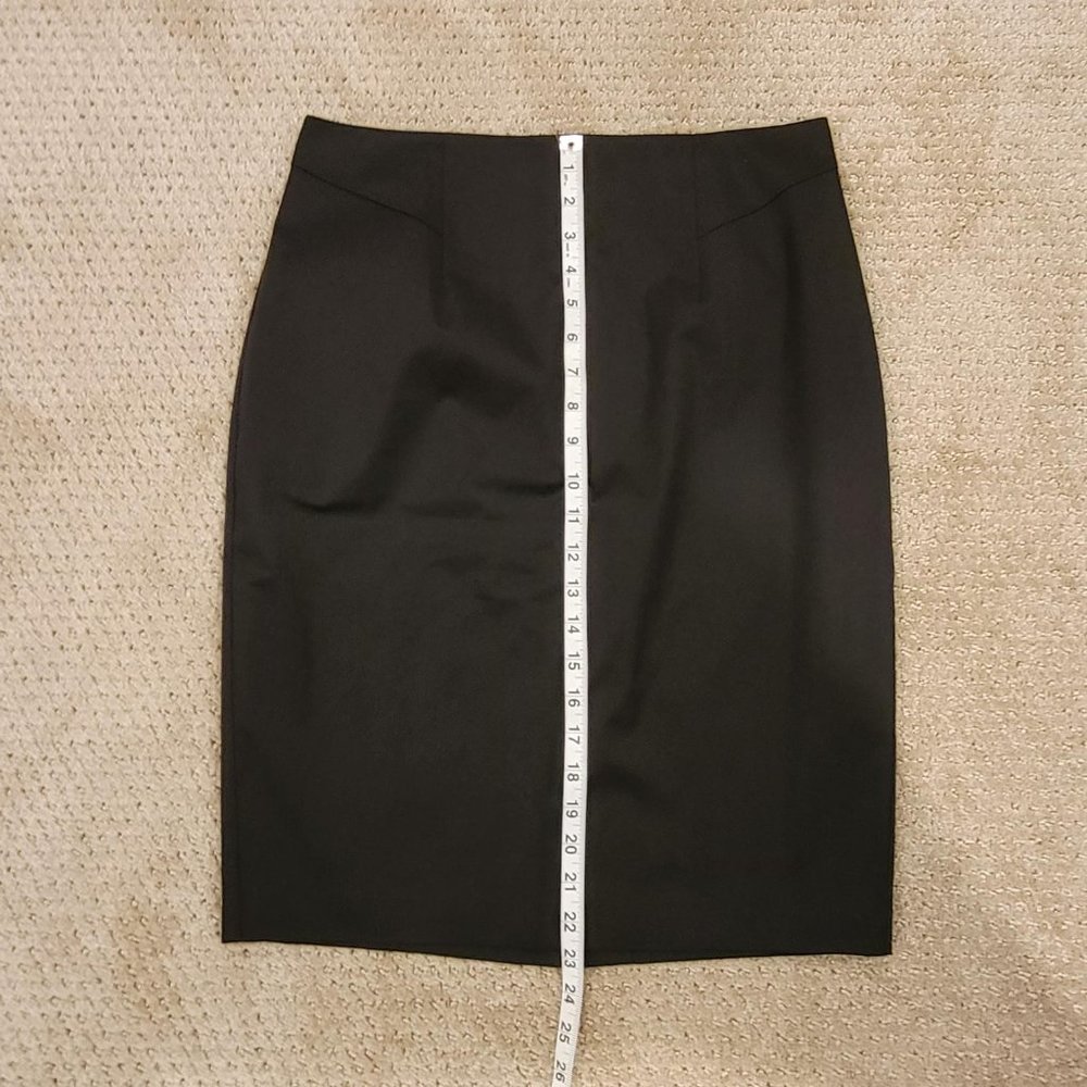 Ann Taylor Basic Black Lined Skirt - image 5